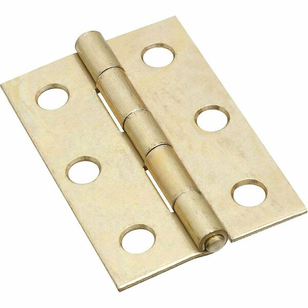 Totalturf 2.5 in. Non-Removable Pin Hinge, Brass, 2PK TO3537753